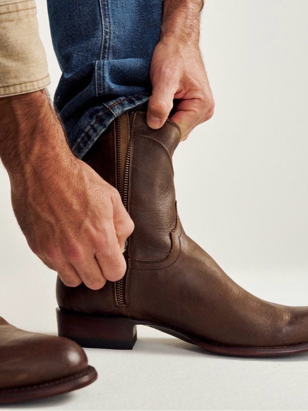 Tecovas The Dean Cafe Leather Men boots Size  10.5